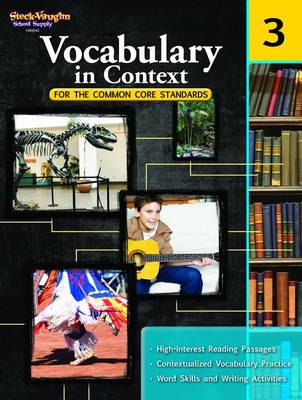 Vocabulary in Context for the Common Core Standards, Grade 3 book