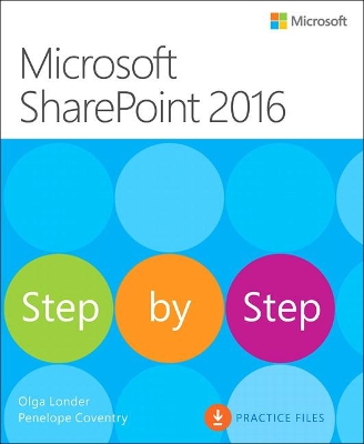 Microsoft SharePoint 2016 Step by Step book