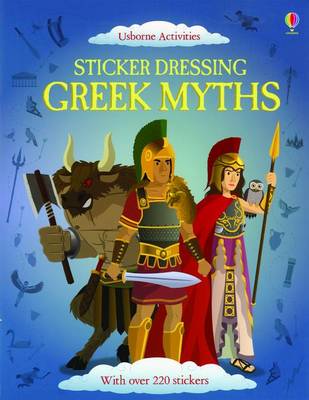 Sticker Dressing Greek Myths book