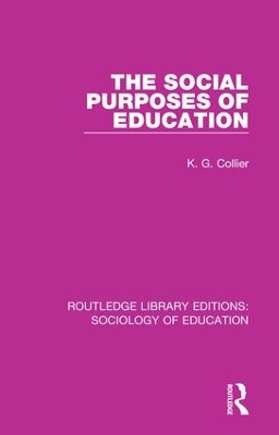 Social Purposes of Education book