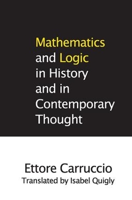 Mathematics and Logic in History and in Contemporary Thought book