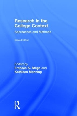 Research in the College Context by Frances K. Stage