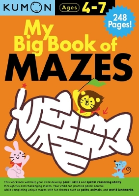 Kumon My Big Book of Mazes book