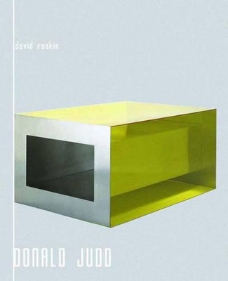 Donald Judd by David Raskin