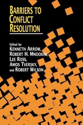 Barriers to Conflict Resolution book