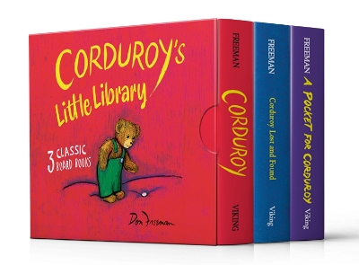 Corduroy's Little Library book