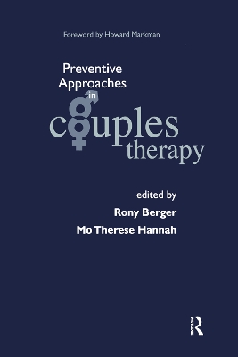 Preventive Approaches in Couples Therapy by Rony Berger