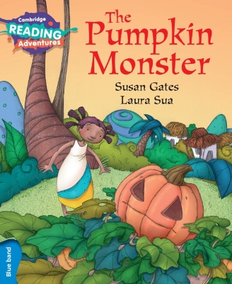 Pumpkin Monster Blue Band book