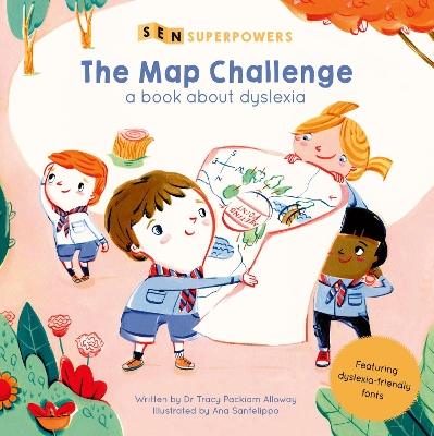 The Map Challenge: A Book about Dyslexia book