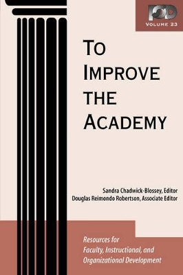 To Improve the Academy book