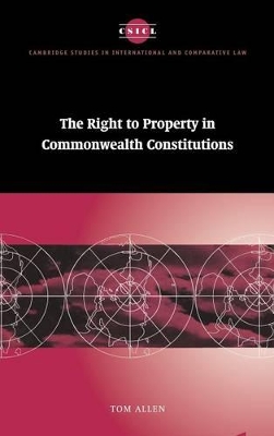 Right to Property in Commonwealth Constitutions book