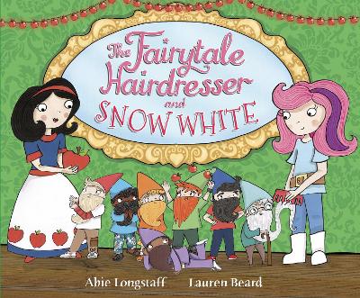 Fairytale Hairdresser and Snow White by Abie Longstaff