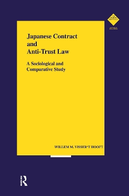 Japanese Contract and Anti-Trust Law by Willem Visser t'Hooft
