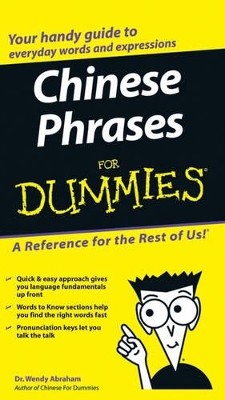 Chinese Phrases For Dummies book