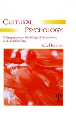 Cultural Psychology book