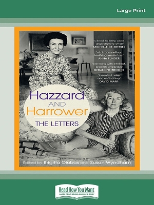 Hazzard and Harrower: The letters book