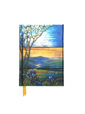 Tiffany Leaded Landscape with Magnolia Tree (Foiled Pocket Journal) book