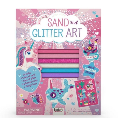 Sand and Glitter Art by Bookoli