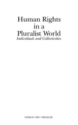 Human Rights in a Pluralist World book