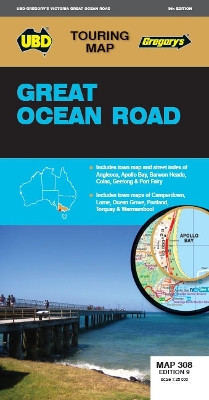Great Ocean Road Map 308 9th book
