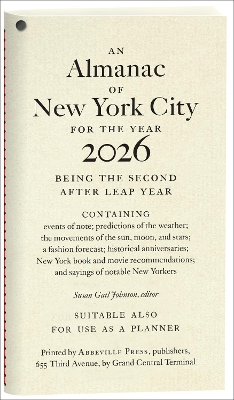 An Almanac of New York City for the Year 2026 book