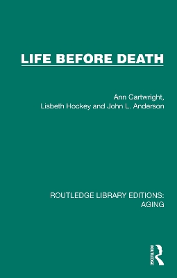 Life Before Death book