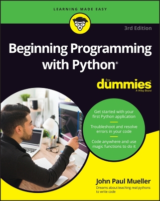 Beginning Programming with Python For Dummies book