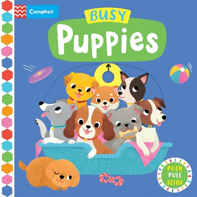 Busy Puppies book