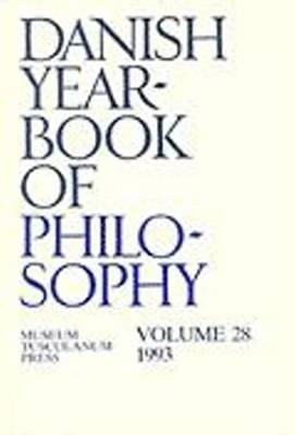 Danish Yearbook of Philosophy by Collin Finn