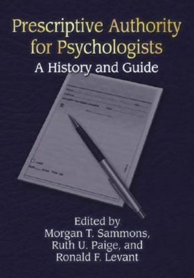 Prescriptive Authority for Psychologists book