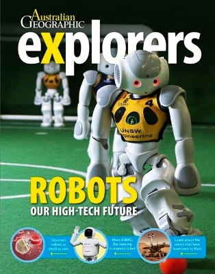 Explorers: Robots book