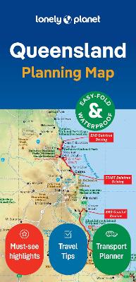 Lonely Planet Queensland Planning Map book