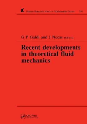 Recent Developments in Theoretical Fluid Mechanics: Winter School, Paseky, 1992 book