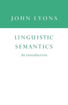 Linguistic Semantics book