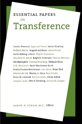 Essential Papers on Transference book