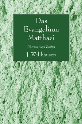 Evangelium Matthaei book