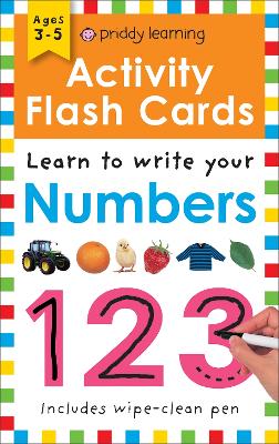 Activity Flash Cards Numbers book