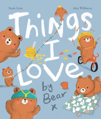 Things I Love by Bear book