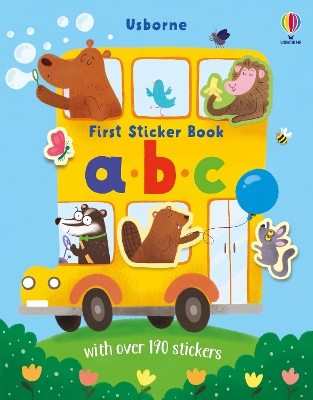 First Sticker Book abc book