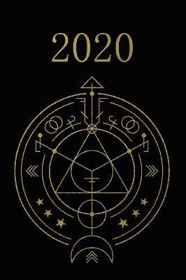 2020: Calendario e Agenda settimanale 2020 + calendario mensile + 20 pagine Indirizzi +20 pagine foderate +20 pagine Blanco per schizzi - Mandala in oro nero book