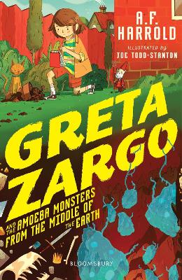 Greta Zargo and the Amoeba Monsters from the Middle of the Earth book