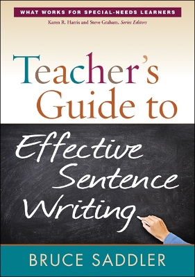 Teacher's Guide to Effective Sentence Writing book