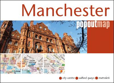 Manchester PopOut Map: Pocket size, pop-up map of Manchester city centre book