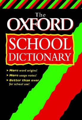 OXFORD SCHOOL DICTIONARY NEW ED book