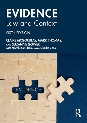 Evidence: Law and Context book