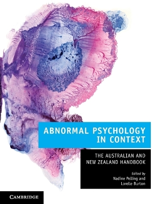 Abnormal Psychology in Context book