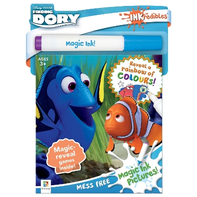 Inkredibles Finding Dory Magic Ink Pictures by Hinkler Pty Ltd