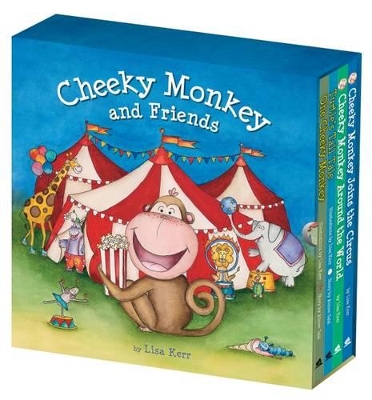 Cheeky Monkey & Friends 4-Book Slipcase book
