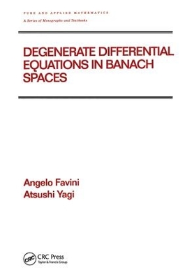 Degenerate Differential Equations in Banach Spaces book