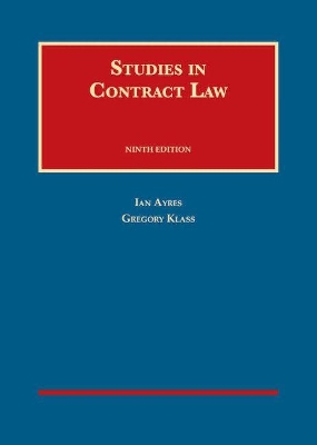 Studies in Contract Law - CasebookPlus book